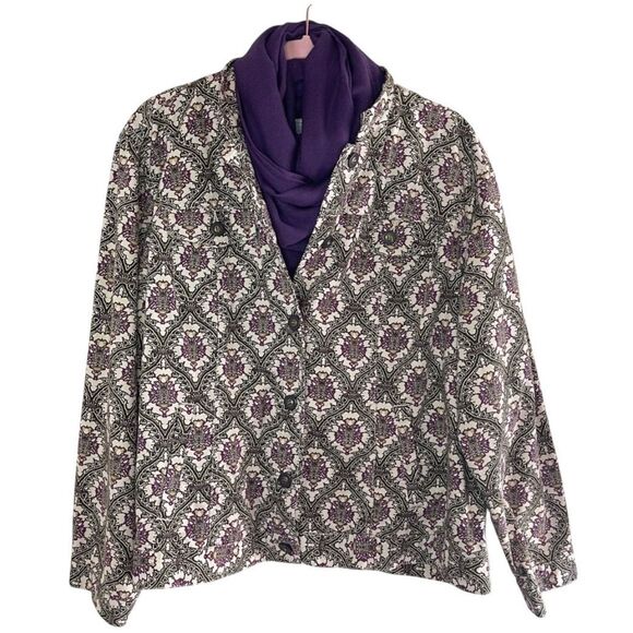 CHARTER CLUB VINTAGE Lightweight Button Front Jacket, 2X‎ - Picture 1 of 9